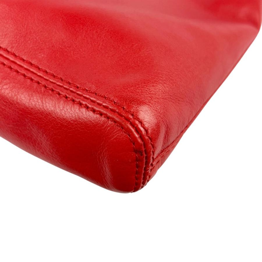 シャネル ■中古■ヴィンテージ■ デカココ ショルダー バッグ 鞄 カバン ラム レザー レッド 【679377】5 |  | 08