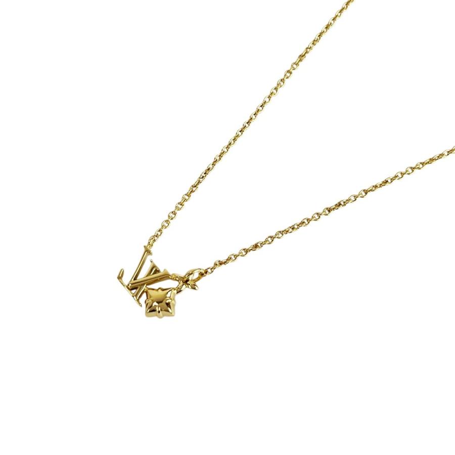 ルイヴィトン ■新同■ コリエ エルルグラム ネックレス アクセサリー GP ゴールド ピンク M00783 【679407】11 |  | 01