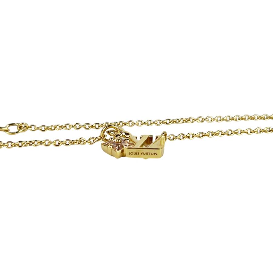 ルイヴィトン ■新同■ コリエ エルルグラム ネックレス アクセサリー GP ゴールド ピンク M00783 【679407】11 |  | 04
