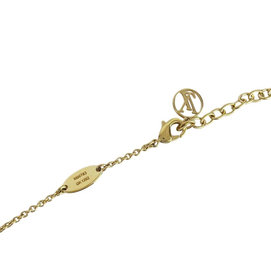 ルイヴィトン ■新同■ コリエ エルルグラム ネックレス アクセサリー GP ゴールド ピンク M00783 【679407】11 |  | 06