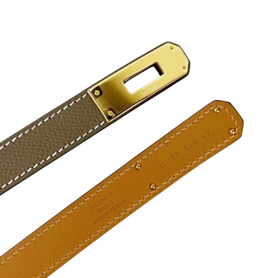 エルメス ■未使用■ ケリー18 ベルト ファッション エプソン エトゥープ G刻 H069853CC37 箱【679759】9 |  | 02