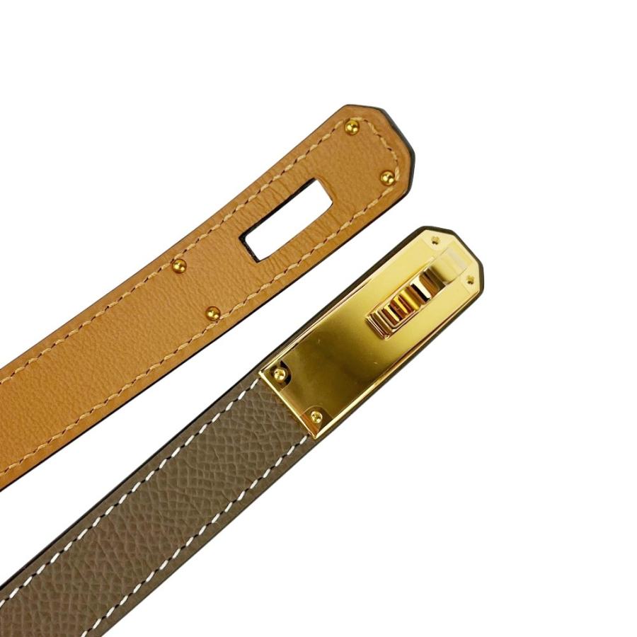 エルメス ■未使用■ ケリー18 ベルト ファッション エプソン エトゥープ G刻 H069853CC37 箱【679759】9 |  | 03