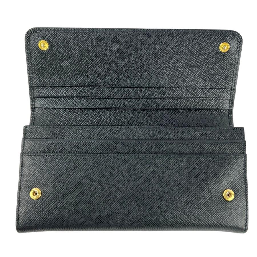 プラダ ■美品■ 二つ折り 長財布 ウォレット サフィアーノ ブラック 1MH132 【680151】8 |  | 05