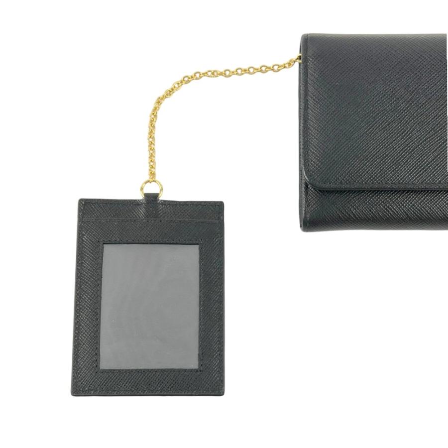 プラダ ■美品■ 二つ折り 長財布 ウォレット サフィアーノ ブラック 1MH132 【680151】8 |  | 08