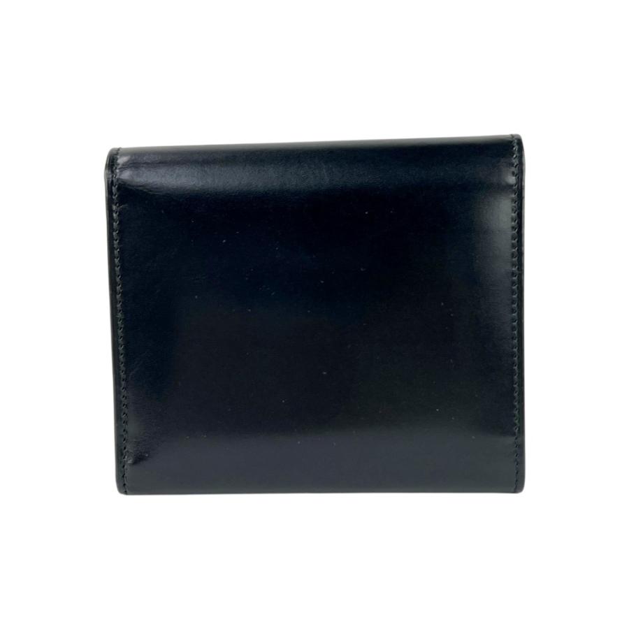 プラダ ■美品■ 三つ折り 財布 ミニ コンパクト ウォレット レザー ブラック 【680182】11 |  | 01
