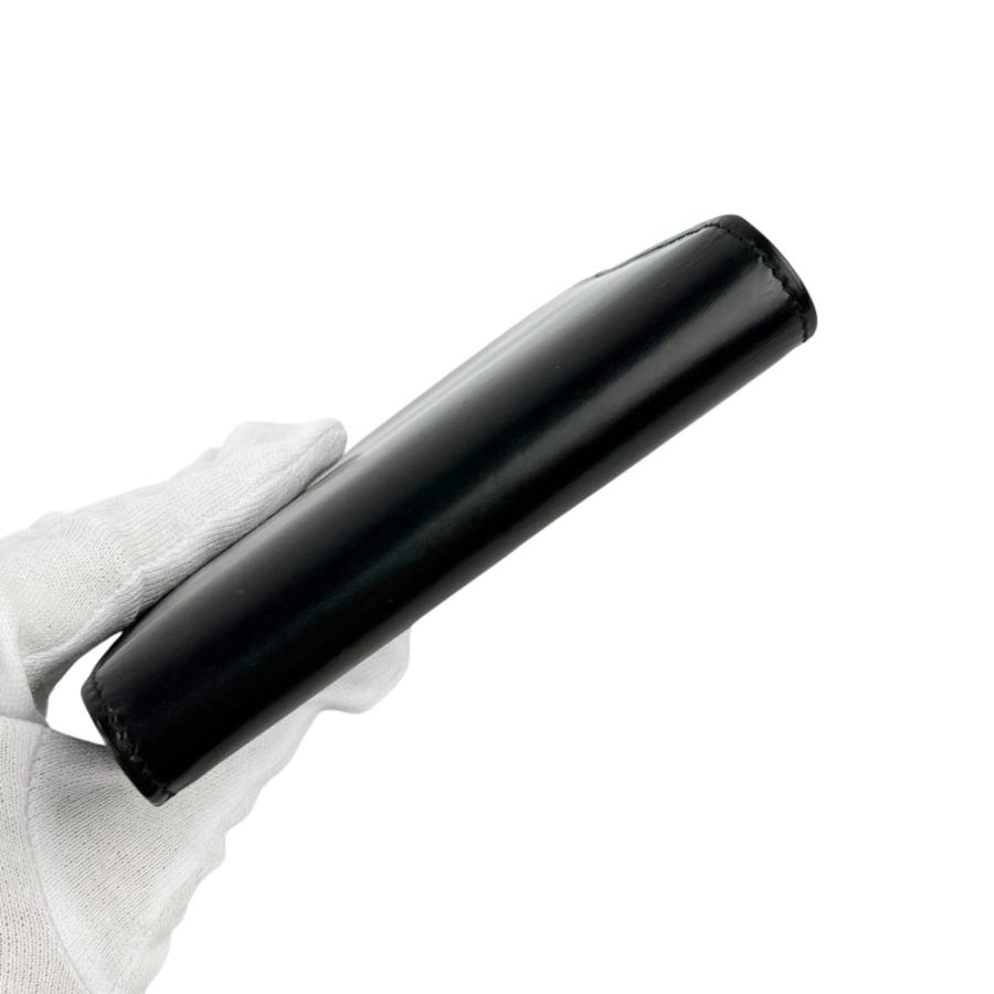 プラダ ■美品■ 三つ折り 財布 ミニ コンパクト ウォレット レザー ブラック 【680182】11 |  | 05