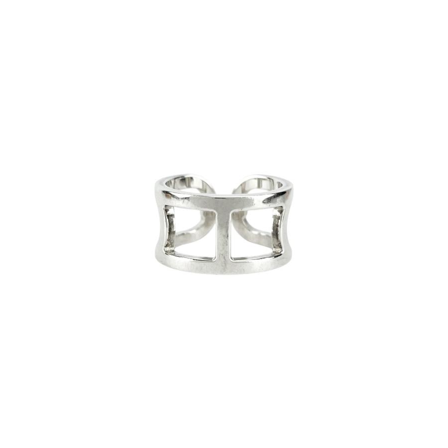 エルメス ■美品■ エヴァー シェーヌダンクル リング 指輪 アクセサリー SV925 シルバー #51【682926】13 |  | 03