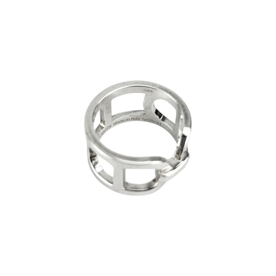 エルメス ■美品■ エヴァー シェーヌダンクル リング 指輪 アクセサリー SV925 シルバー #51【682926】13 |  | 06