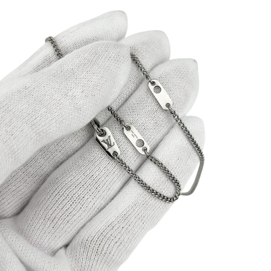ルイヴィトン ■美品■ コリエ チャーム フォー ジェントルメン ネックレス アクセサリー SS シルバー MP2084 箱【682988】13 |  | 04