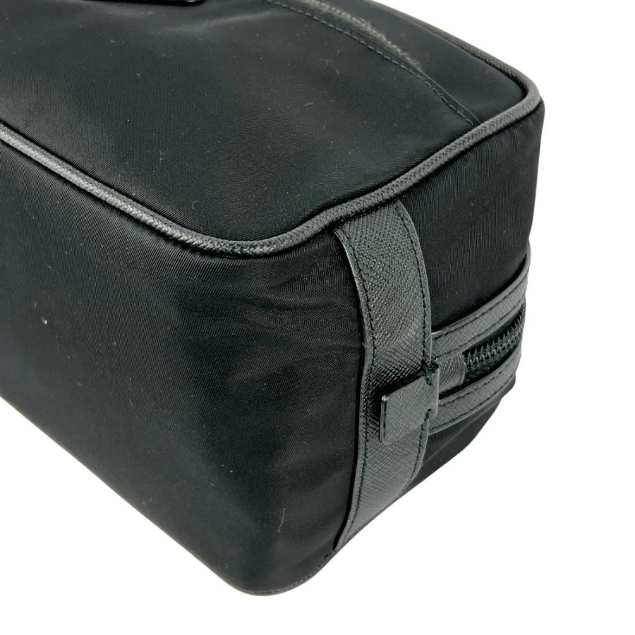 プラダ ■中古■ トラベル ポーチ セカンド バッグ 小物入れ ナイロン サフィアーノ ブラック 2NA819 【684036】5 |  | 03