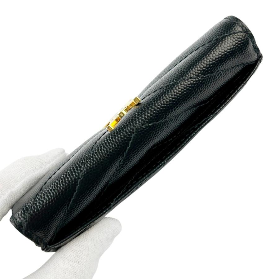 サンローラン ■新同■ カード コイン ケース 財布 ウォレット 小銭入れ レザー ブラック 【684449】8 |  | 04