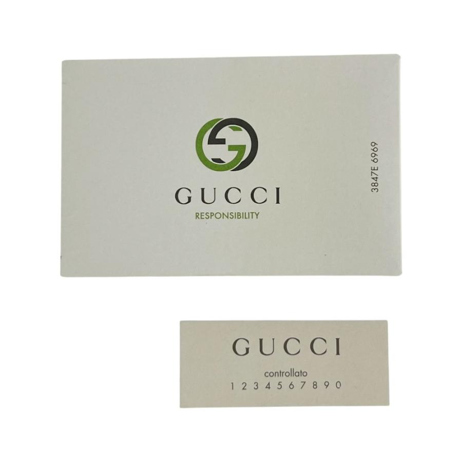 グッチ ■美品■ セカンド バッグ クラッチ カバン ポーチ 鞄 マイクログッチシマ レザー ブラック 419775 【684494】5 |  | 09