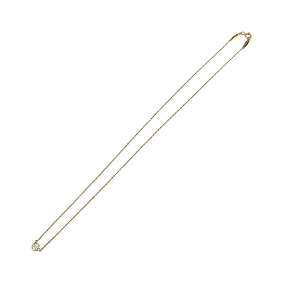 ティファニー ■新同■ バイザヤード ネックレス アクセサリー K18 YG750 イエローゴールド 1.9g【684593】13 |  | 09