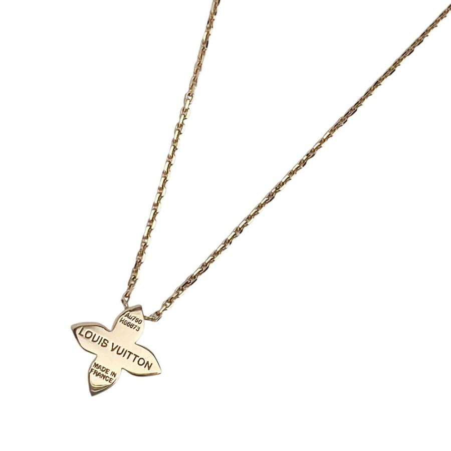 ルイヴィトン ■新同■ ペンダント スター ブロッサム ネックレス アクセサリー ダイヤ K18 PG750 ピンクゴールド Q93710 5.3g【684616】13 |  | 01