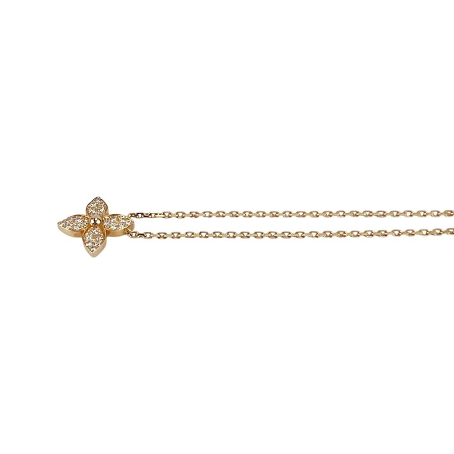 ルイヴィトン ■新同■ ペンダント スター ブロッサム ネックレス アクセサリー ダイヤ K18 PG750 ピンクゴールド Q93710 5.3g【684616】13 |  | 02