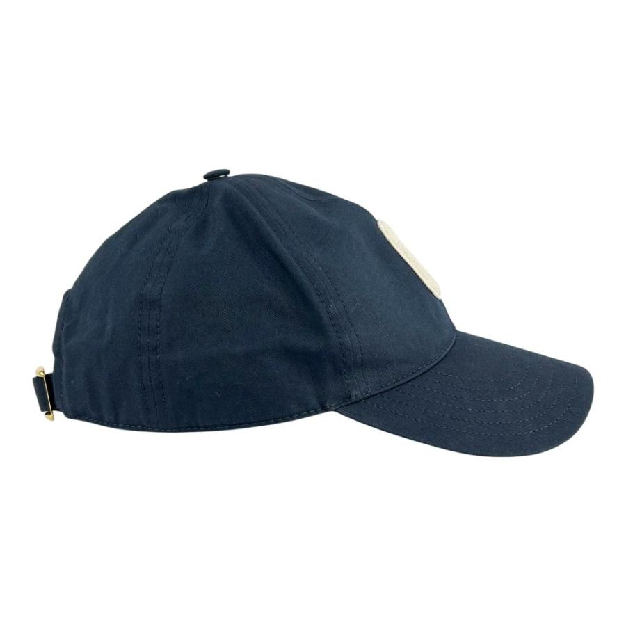 セリーヌ ■中古■ イニシャル ベースボール キャップ ロゴ 帽子 ファッション コットン ネイビー #S 2AUA2969P.07MJ 【687150】5 |  | 02