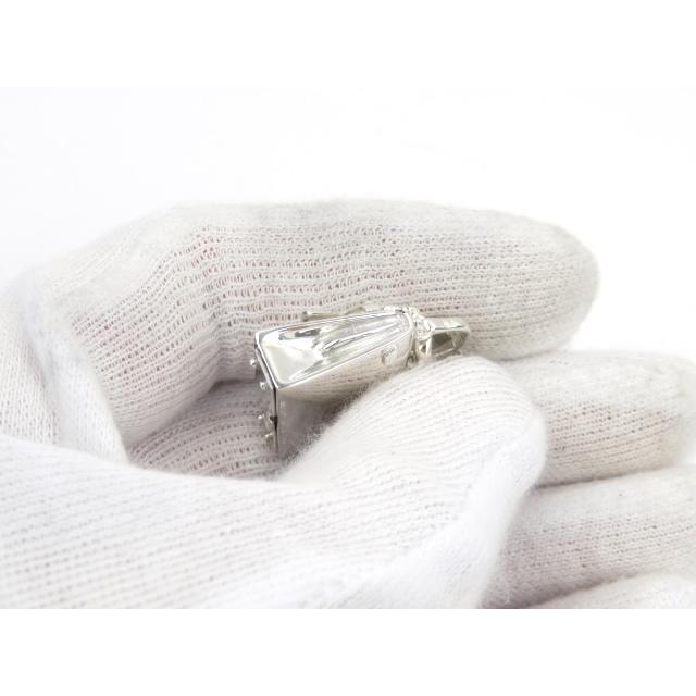 ■新同■磨き済■　エルメス ケリー ピル ケース TOP チャーム ネックレス SV 【68720】 |  | 03