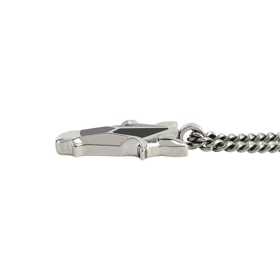 エルメス ■美品■ デストリエ ホーンヘッド ネックレス アクセサリー SS シルバー ブラック 箱 【688799】8 |  | 02