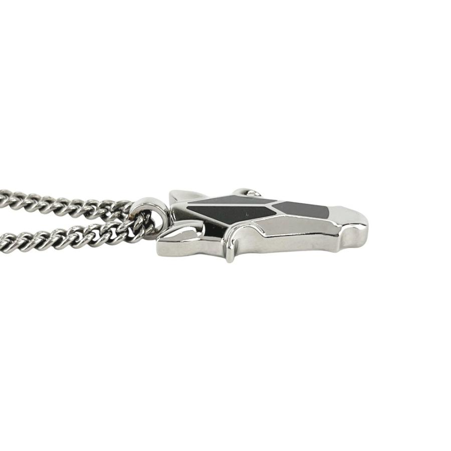 エルメス ■美品■ デストリエ ホーンヘッド ネックレス アクセサリー SS シルバー ブラック 箱 【688799】8 |  | 03