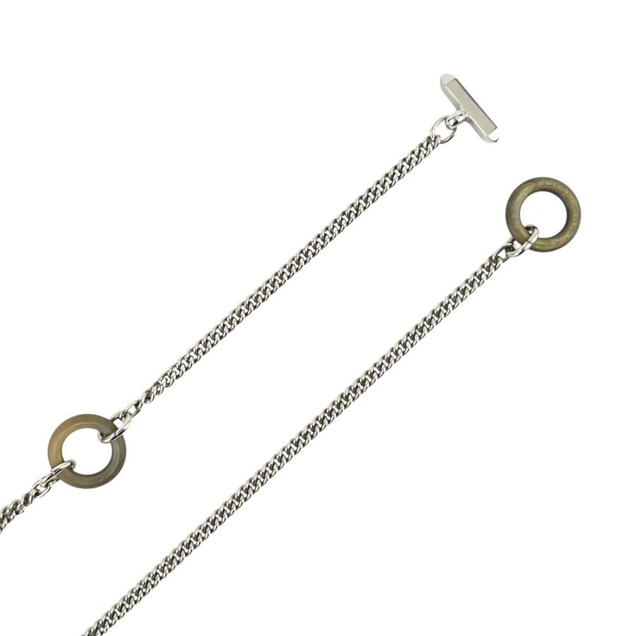 エルメス ■美品■ デストリエ ホーンヘッド ネックレス アクセサリー SS シルバー ブラック 箱 【688799】8 |  | 07
