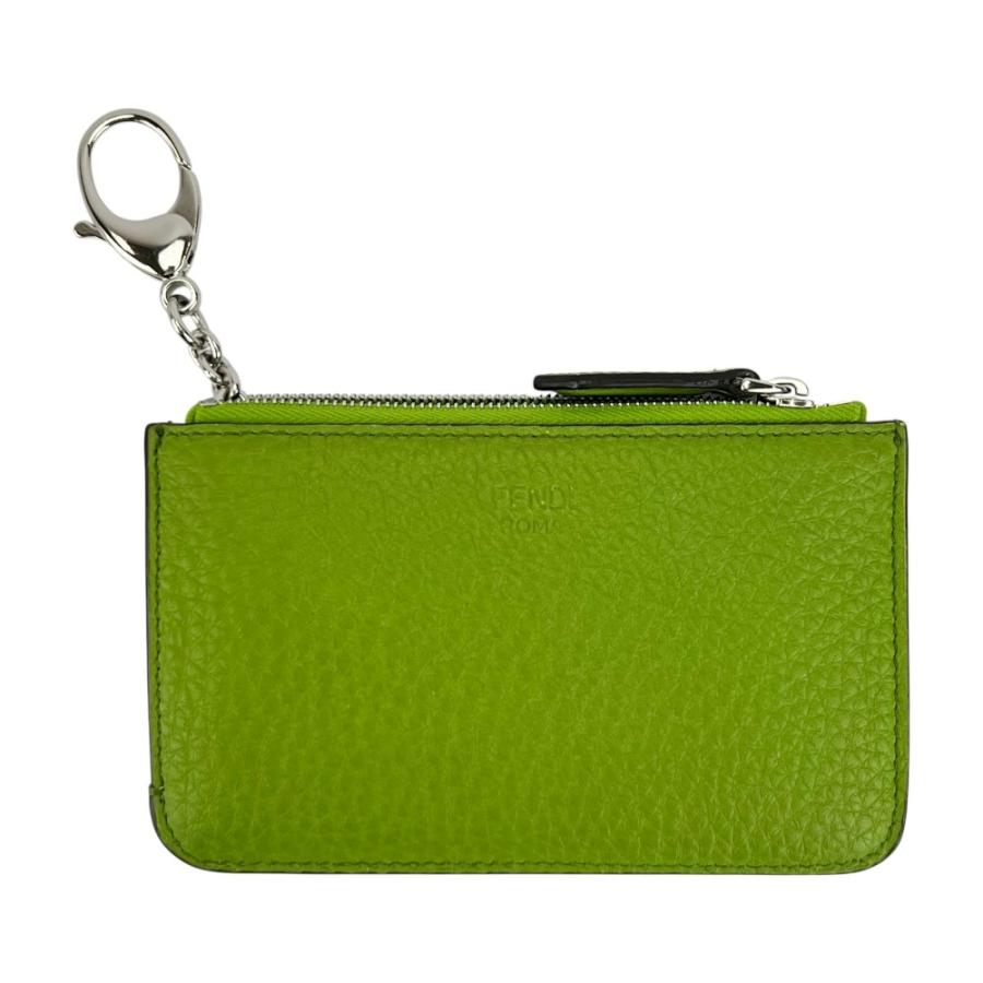 フェンディ ■美品■ フラグメントケース パス カード ケース  レザー イエローグリーン 8AP161 【689253】14 |  | 07