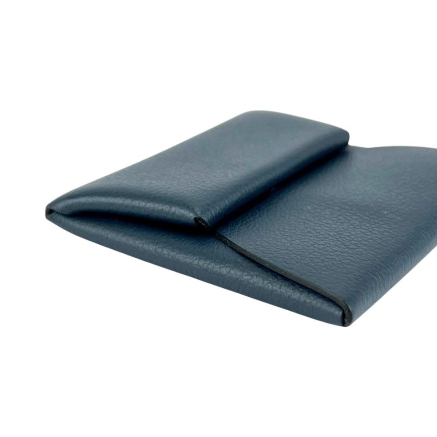 エルメス ■美品■ バスティア ヴェルソ コインケース コンパクト ウォレット 財布 エバーカラー ネイビー ブルー B刻 箱 【689406】5 |  | 02