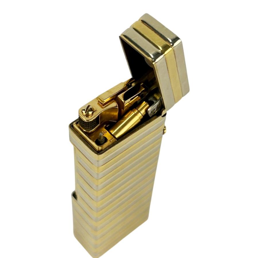 ダンヒル ■美品■ ライター タバコ 煙草 喫煙具 ガス K18 コンビ ゴールド シルバー 95.4g 【690808】14 |  | 06