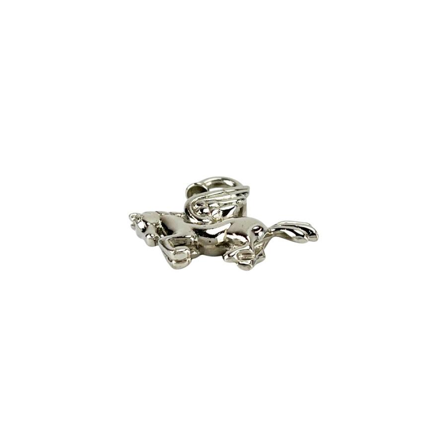 エルメス ■美品■ ペガサス カデナ バッグ チャーム キーホルダー SS シルバー 【691133】11 |  | 04