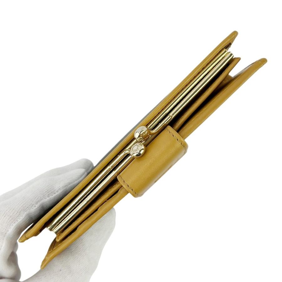 セリーヌ ■中古■ マカダム 二つ折り 財布 ウォレット がま口 コインケース 小銭入れ PVC ブラウン 【695278】8 |  | 04