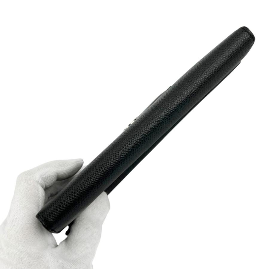 ブルガリ ■新同■ 長財布 ダブルフラップ 財布 ウォレット 札入れ レザー ブラック 箱 【696091】5 |  | 05