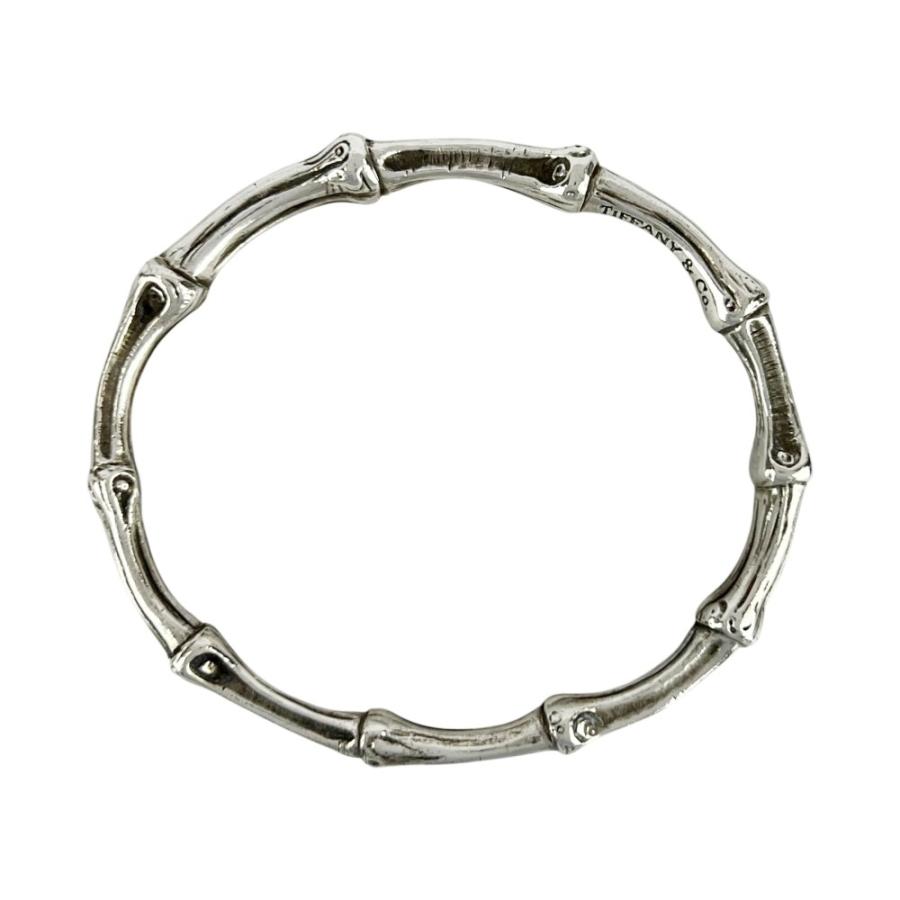 ティファニー ■美品■ バンブー バングル ブレスレット アクセサリー SV925 シルバー 【696282】5 |  | 04