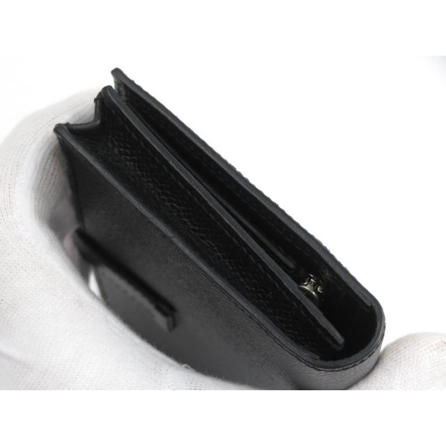 □美品□ エルメス ベアン 長財布 サイフ ブラック エプソン □P刻 箱