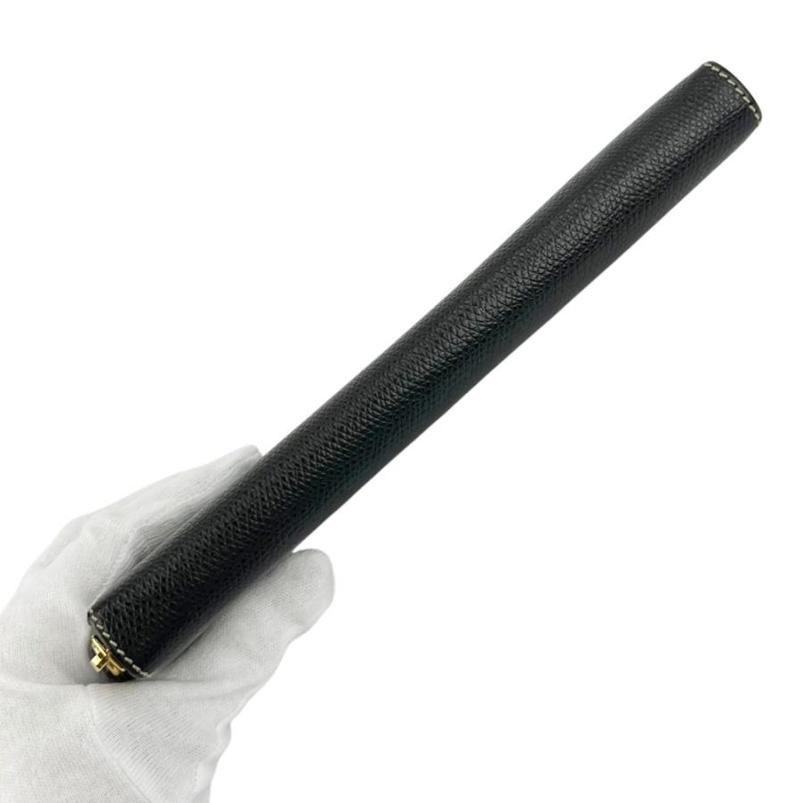 ロエベ ■美品■ ラウンドファスナー 長財布  財布 サイフ ウォレット 札入れ 札入れ アナグラム レザー ブラック 【697388】5 |  | 05