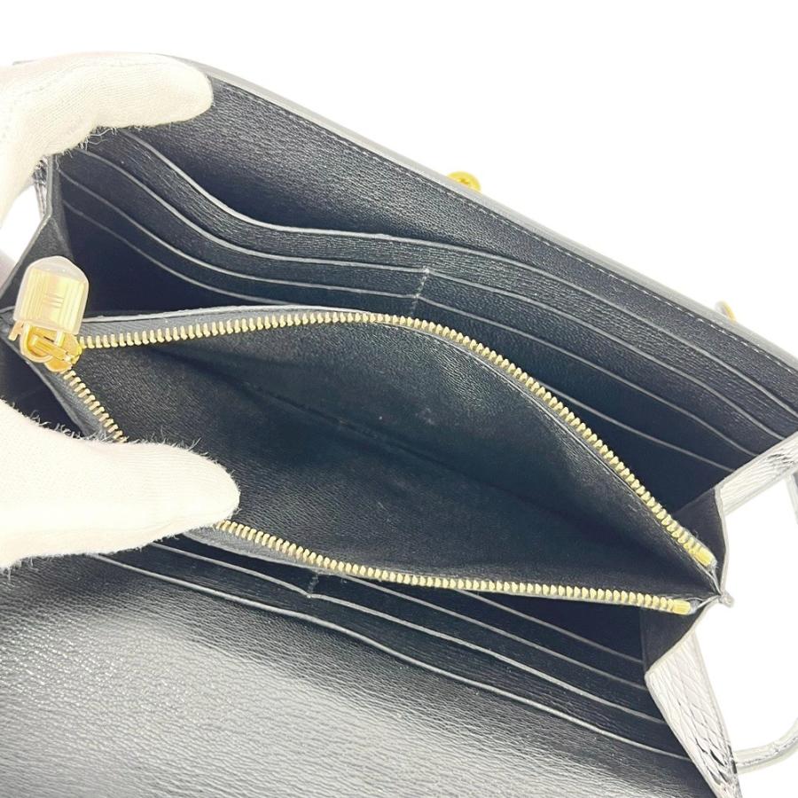 エルメス ■美品■ ケリー ウォレット ロング 長財布 財布 アリゲーター GP ブラック ゴールド A刻 箱 【697814】5 |  | 07