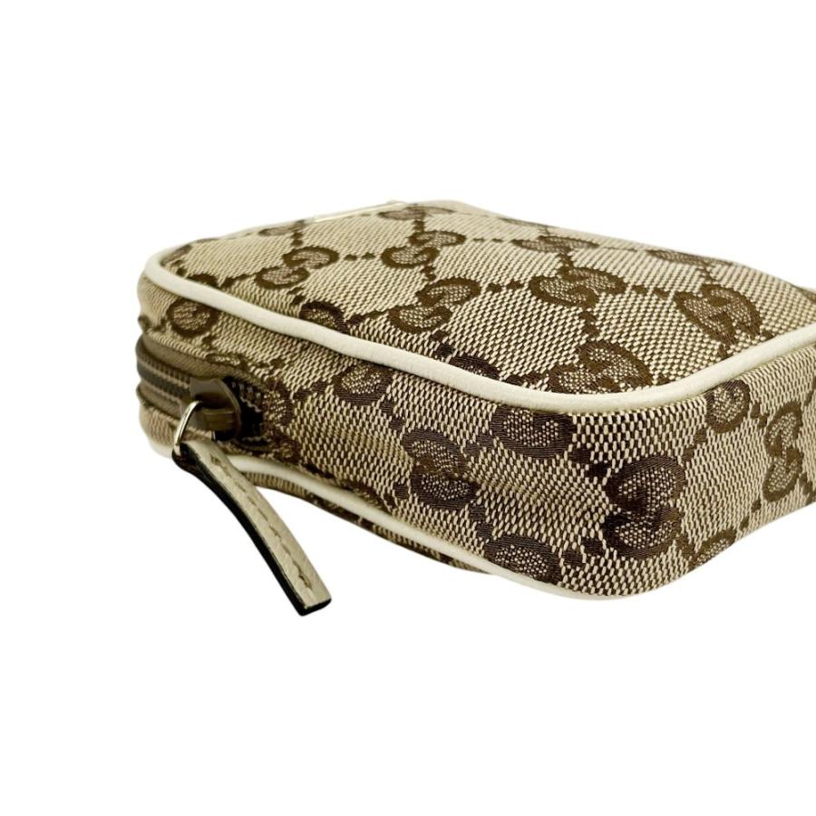 グッチ ■美品■ シガレットケース ポーチ 小物入れ GGキャンバス ベージュ【697821】13 |  | 02