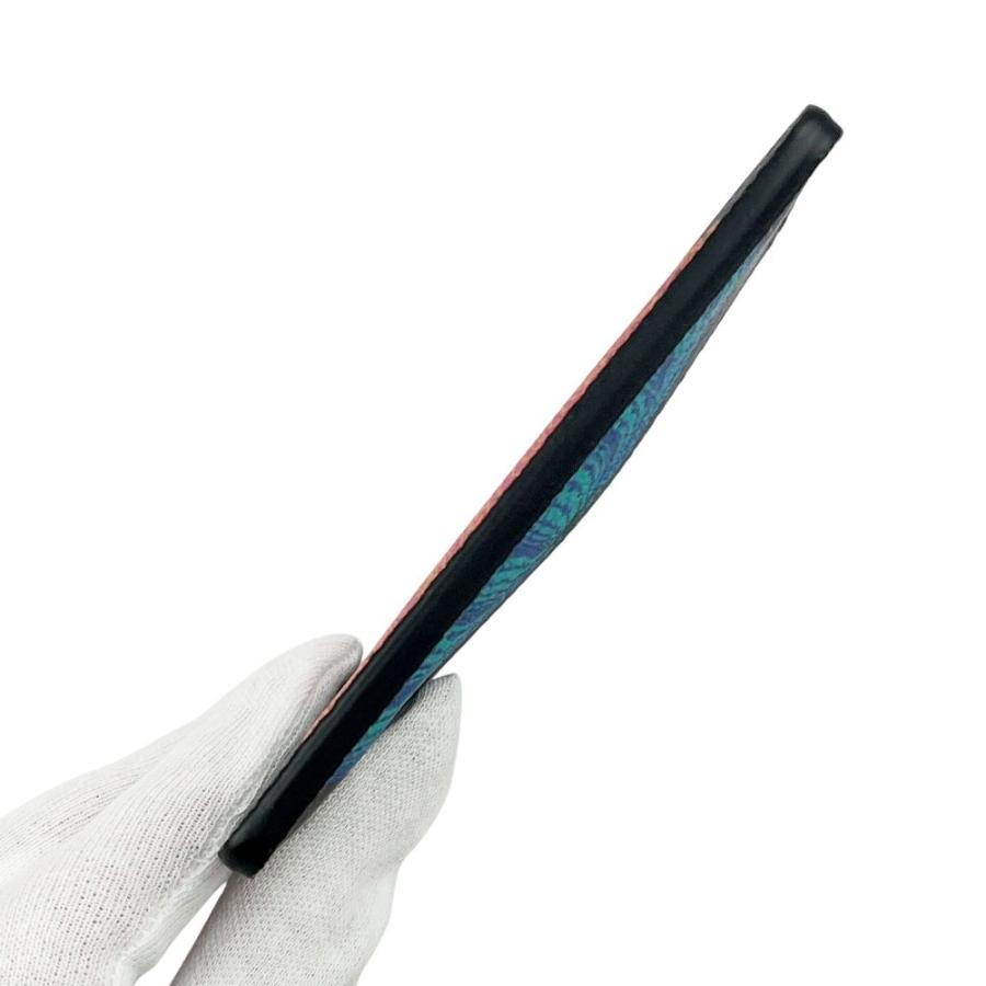 ルイヴィトン ■未使用■ ポルトカルト サーンプル 草間彌生 モノグラム エクリプス グレー ブルー オレンジ M81968 箱【698125】13 |  | 05