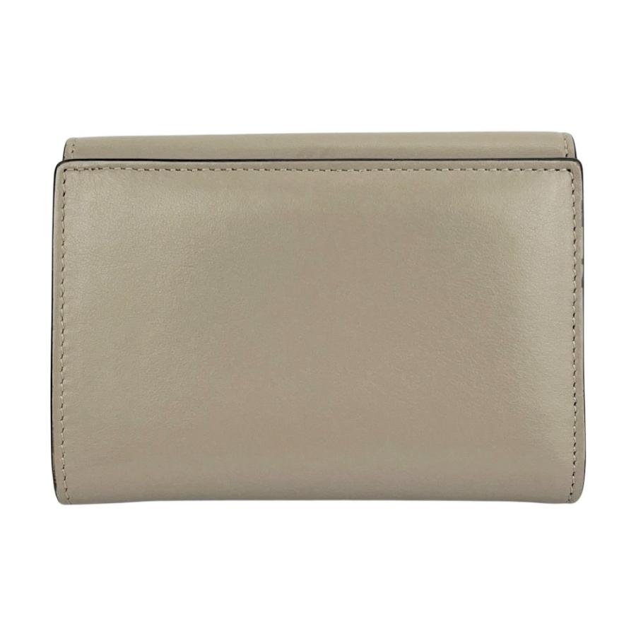 フェンディ ■中古■ ピーカブー 二つ折り 財布 ウォレット レザー グレー【698149】13 |  | 01