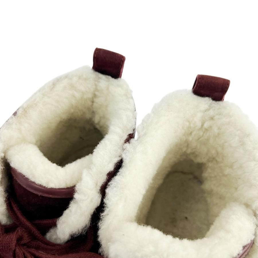 エルメス ■美品■ ジミー ハイカット スニーカー シューズ 靴 ロゴ ムートン ボルドー #36 1/2 【698156】5 |  | 08