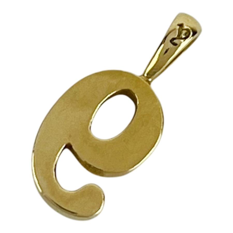 アイファニー ■美品■ No.9 ペンダント トップ チャーム ネックレス アクセサリー ゴールド YG750 K18 ダイヤ 1.0g 【699252】5 |  | 07