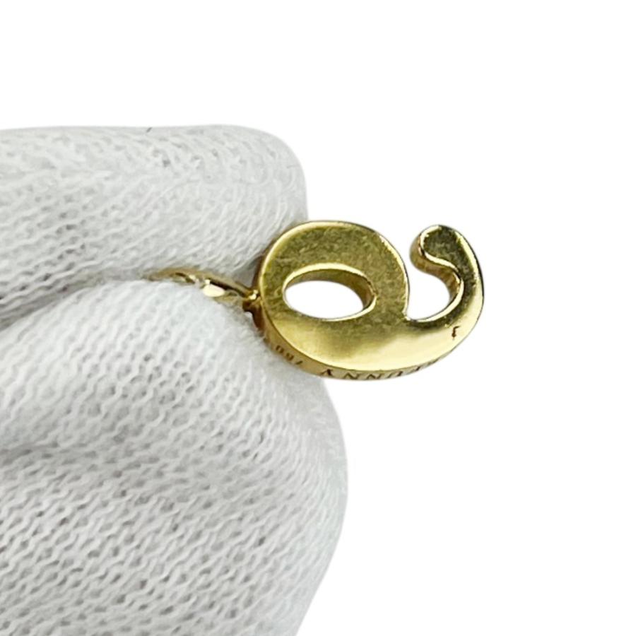 アイファニー ■美品■ No.9 ペンダント トップ チャーム ネックレス アクセサリー ゴールド YG750 K18 ダイヤ 1.0g 【699252】5 |  | 08