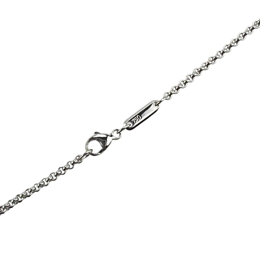 ショパール ■新同■磨き済■ ハッピーダイヤモンド ハート ネックレス アクセサリー K18 WG ホワイトゴールド 約11.9g 箱 【699313】11 |  | 04