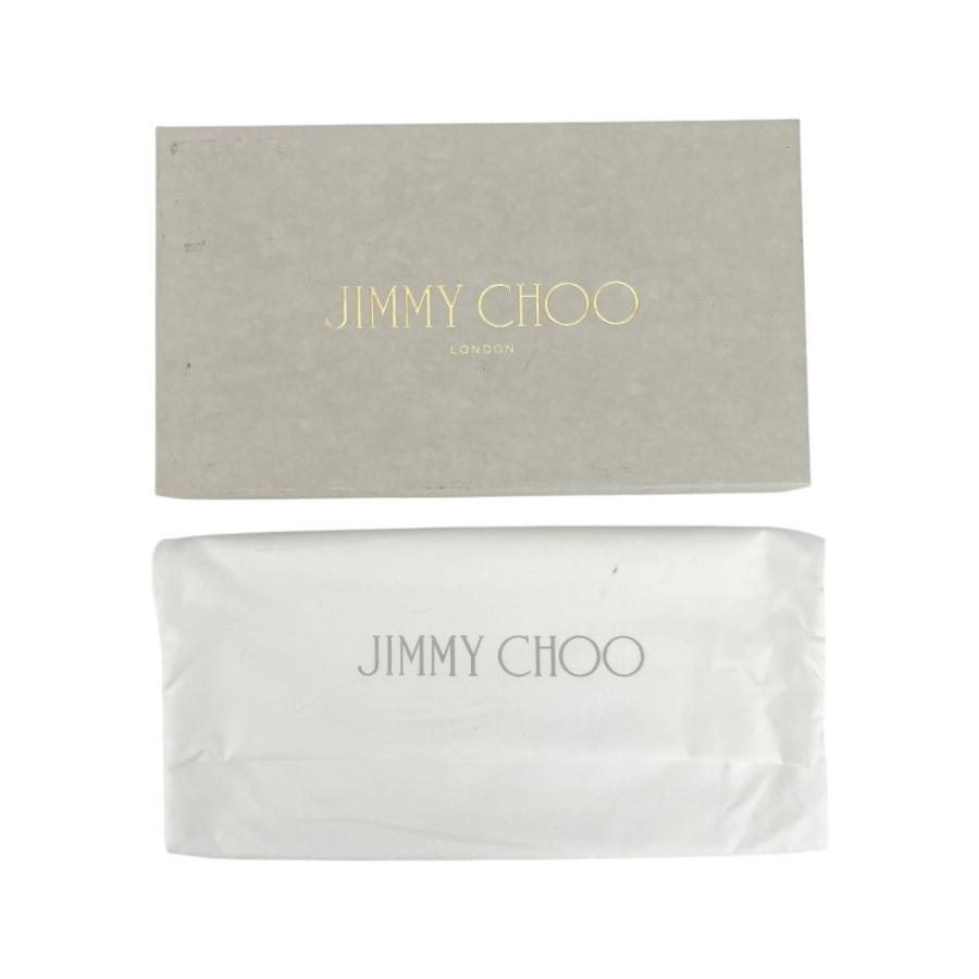 ジミーチュウ ■中古■ 長財布 ラウンド サイフ ウォレット スタッズ 星 スター レザー ネイビー シルバー 箱 【701337】5 |  | 09
