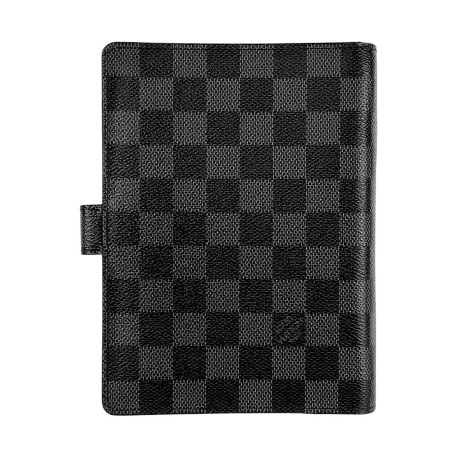 ルイヴィトン ■美品■ アジェンダMM 手帳カバー システム手帳 6穴 ダミエ グラフィット ブラック R20242【704321】13 |  | 01
