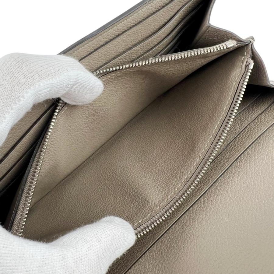 エルメス ■未使用■ コンスタンス ロング ウォレット 財布 エヴァーカラー グリアスファルト シルバー C刻 箱【704727】8 |  | 06