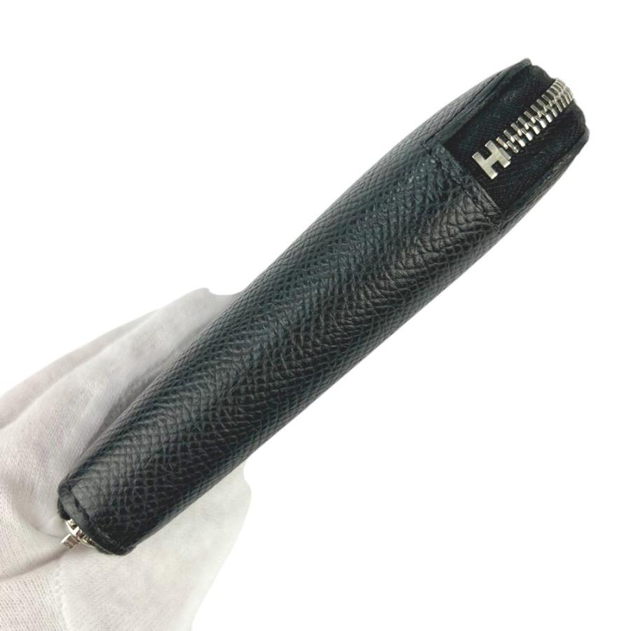 エルメス ■中古■ アザップコンパクト シルクイン カード コイン 財布 ラウンドファスナー エプソン ブラック A刻 【704987】3 |  | 04