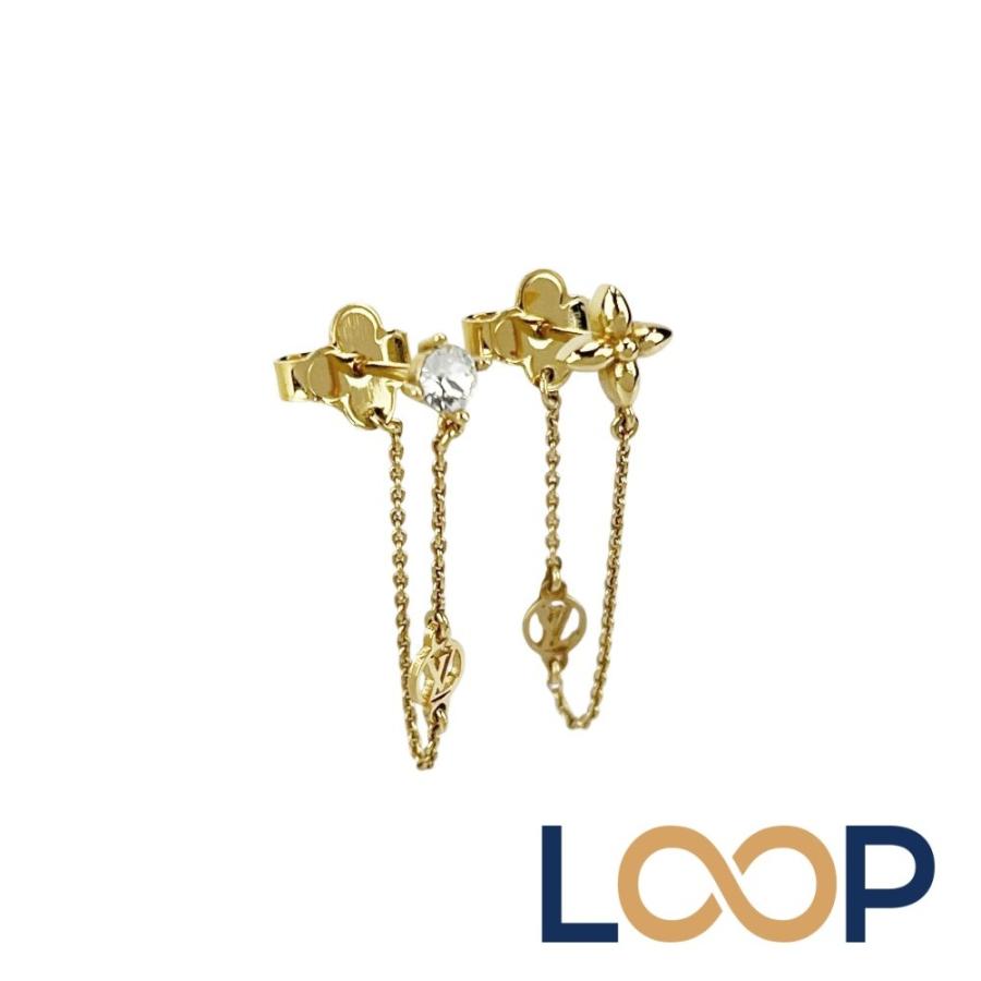 ルイヴィトン ■新同■ ブックル ドレイユ ブティ ルイ ピアス アクセサリー GP ゴールド M00390 箱 【705472】8 | 