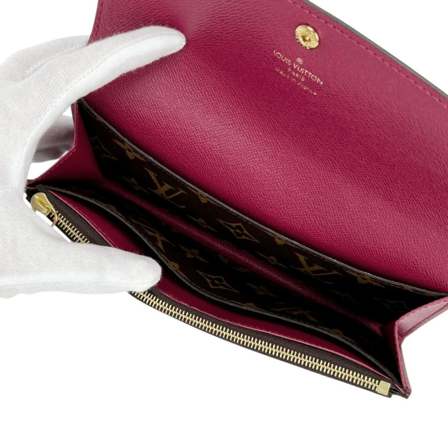ルイヴィトン ■美品■ ポルトフォイユ エミリー 長財布 ウォレット モノグラム フューシャ M60697【713743】13 |  | 06