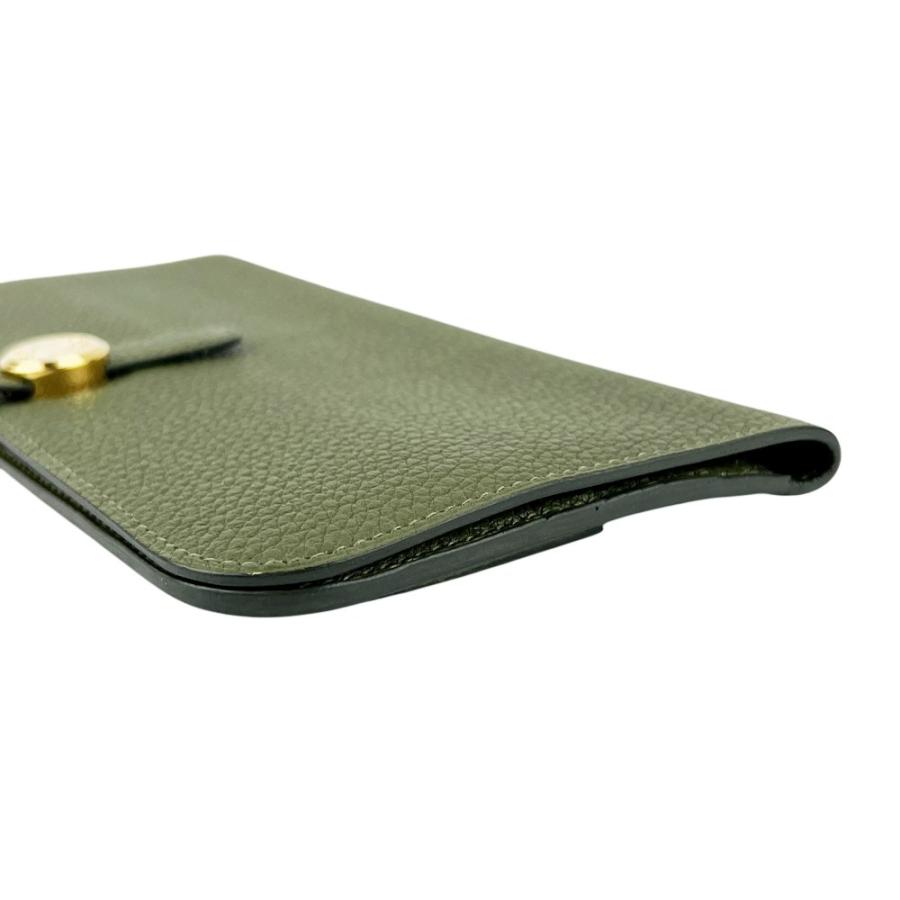 エルメス ■美品■ ドゴンロング 長財布 ウォレット トリヨン GP グリーン ゴールド □Q刻【714566】13 |  | 03