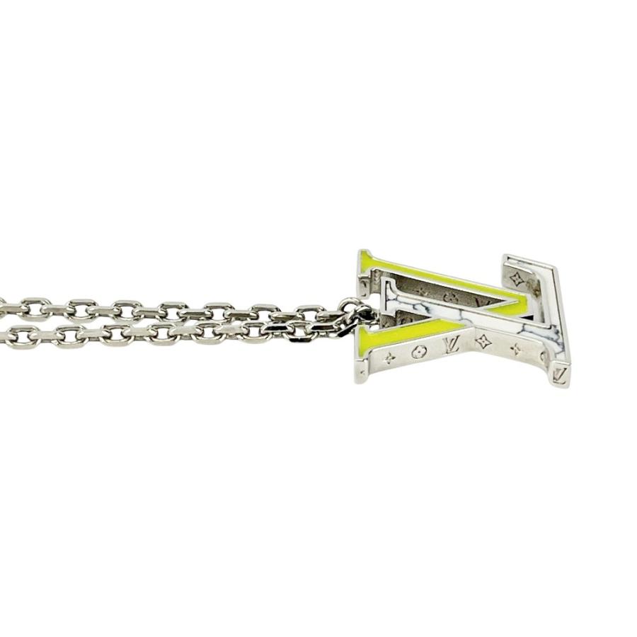 ルイヴィトン ■新同■ ペンダント LV カラーズ ロング ネックレス アクセサリー SS シルバー イエロー ホワイト M00526【714894】13 |  | 03