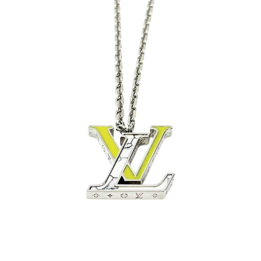 ルイヴィトン ■新同■ ペンダント LV カラーズ ロング ネックレス アクセサリー SS シルバー イエロー ホワイト M00526【714894】13 |  | 04